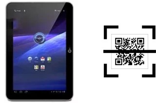 ¿Cómo leer códigos QR en un Toshiba Excite AT200?