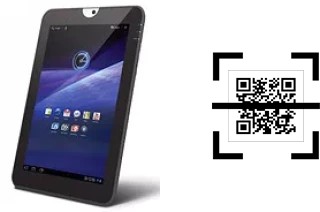 ¿Cómo leer códigos QR en un Toshiba Thrive?