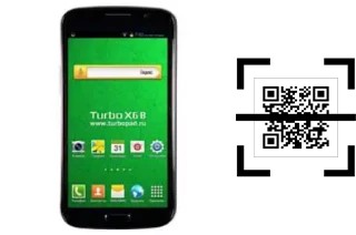 ¿Cómo leer códigos QR en un Turbo X6 B?