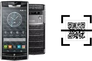 ¿Cómo leer códigos QR en un Vertu Signature Touch?