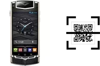 ¿Cómo leer códigos QR en un Vertu Ti?