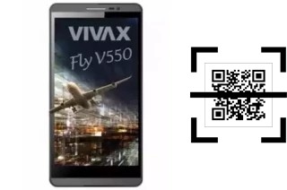 ¿Cómo leer códigos QR en un Vivax Fly V550?