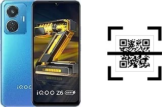 ¿Cómo leer códigos QR en un vivo iQOO Z6 44W?