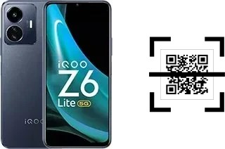 ¿Cómo leer códigos QR en un vivo iQOO Z6 Lite?