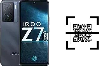 ¿Cómo leer códigos QR en un vivo iQOO Z7?