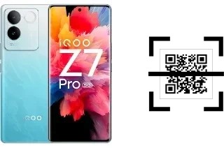 ¿Cómo leer códigos QR en un vivo iQOO Z7 Pro?