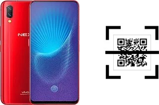 ¿Cómo leer códigos QR en un vivo NEX S?