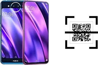 ¿Cómo leer códigos QR en un vivo NEX Dual Display?