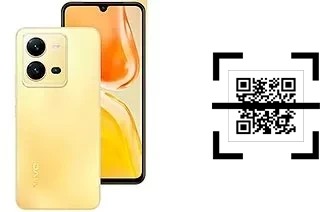 ¿Cómo leer códigos QR en un vivo V25?