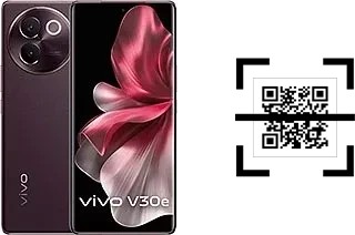 ¿Cómo leer códigos QR en un vivo V30e?