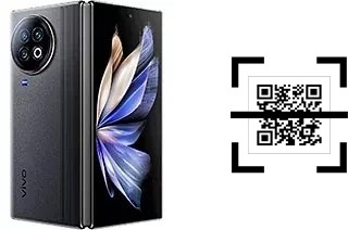 ¿Cómo leer códigos QR en un vivo X Fold2?