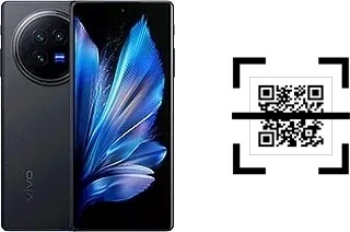 ¿Cómo leer códigos QR en un vivo X Fold3?