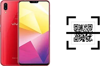 ¿Cómo leer códigos QR en un vivo X21i?