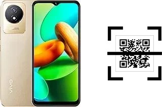 ¿Cómo leer códigos QR en un vivo Y02t?