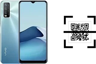 ¿Cómo leer códigos QR en un vivo Y20G?