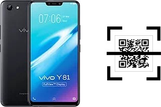 ¿Cómo leer códigos QR en un vivo Y81?