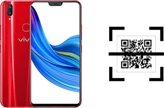 ¿Cómo leer códigos QR en un vivo Z1?