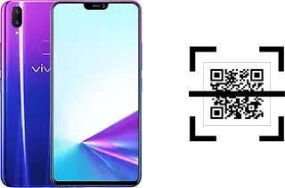 ¿Cómo leer códigos QR en un vivo Z3x?