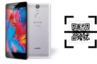 ¿Cómo leer códigos QR en un Wolder Wiam 65 Lite?