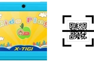 ¿Cómo leer códigos QR en un X-TIGI KIDS Tab?