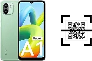 ¿Cómo leer códigos QR en un Xiaomi Redmi A1?