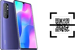 ¿Cómo leer códigos QR en un Xiaomi Mi Note 10 Lite?