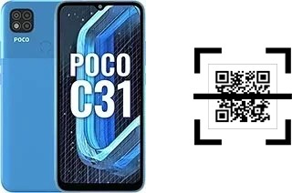 ¿Cómo leer códigos QR en un Xiaomi Poco C31?