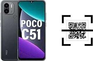 ¿Cómo leer códigos QR en un Xiaomi Poco C51?