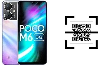 ¿Cómo leer códigos QR en un Xiaomi Poco M6?