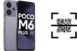 ¿Cómo leer códigos QR en un Xiaomi Poco M6 Plus?