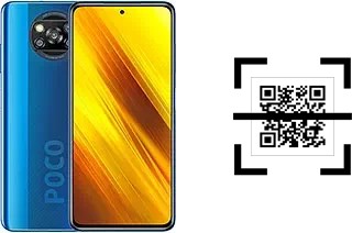 ¿Cómo leer códigos QR en un Xiaomi Poco X3 NFC?