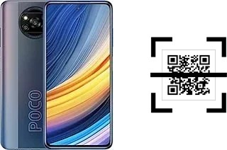 ¿Cómo leer códigos QR en un Xiaomi Poco X3 Pro?