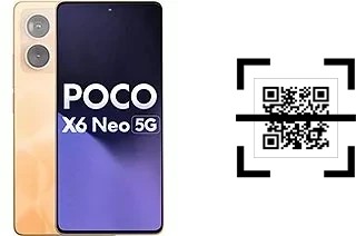 ¿Cómo leer códigos QR en un Xiaomi Poco X6 Neo?