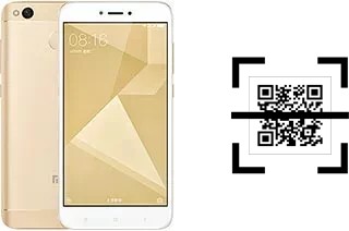 ¿Cómo leer códigos QR en un Xiaomi Redmi 4 (4X)?