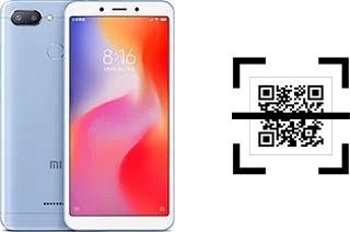 ¿Cómo leer códigos QR en un Xiaomi Redmi 6?