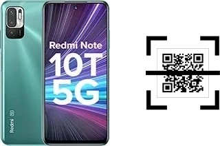 ¿Cómo leer códigos QR en un Xiaomi Redmi Note 10T 5G?