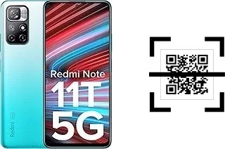 ¿Cómo leer códigos QR en un Xiaomi Redmi Note 11T 5G?