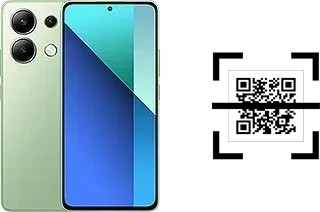 ¿Cómo leer códigos QR en un Xiaomi Redmi Note 13 4G?