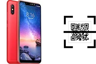 ¿Cómo leer códigos QR en un Xiaomi Redmi Note 6 Pro?