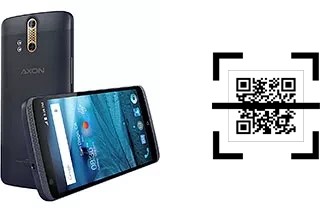 ¿Cómo leer códigos QR en un ZTE Axon?