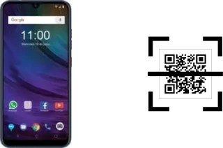 ¿Cómo leer códigos QR en un ZTE Blade V10 Vita?