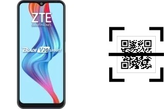 ¿Cómo leer códigos QR en un ZTE Blade V20 Smart?