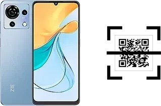 ¿Cómo leer códigos QR en un ZTE Blade V50 Vita?