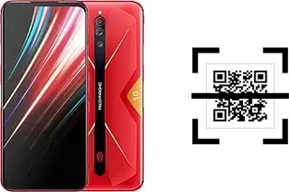 ¿Cómo leer códigos QR en un ZTE nubia Red Magic 5G?