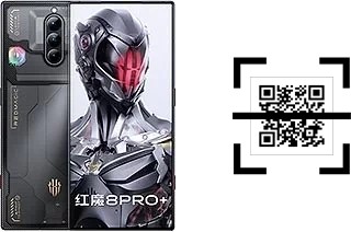 ¿Cómo leer códigos QR en un ZTE nubia Red Magic 8 Pro+?