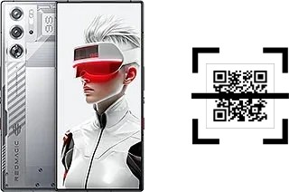 ¿Cómo leer códigos QR en un ZTE nubia Red Magic 9S Pro+?