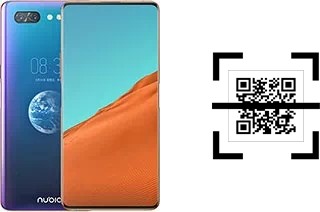 ¿Cómo leer códigos QR en un ZTE nubia X?