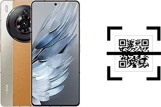 ¿Cómo leer códigos QR en un ZTE nubia Z50S Pro?