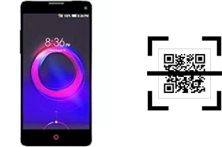 ¿Cómo leer códigos QR en un ZTE nubia Z5S mini NX405H?