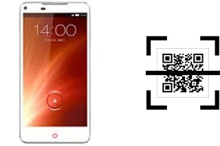 ¿Cómo leer códigos QR en un ZTE nubia Z5S?